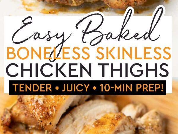 baked chicken thigh recipes bone in