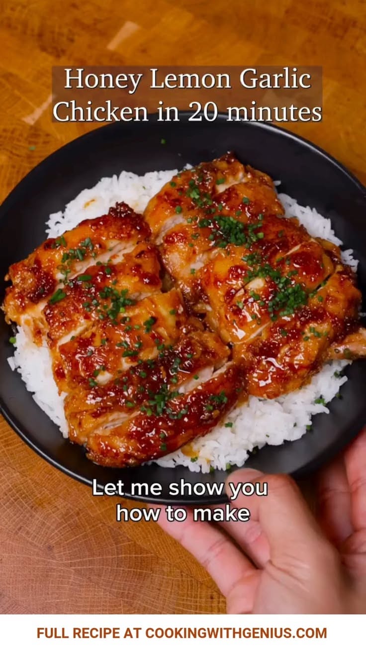 Honey Garlic Chicken Skillet
