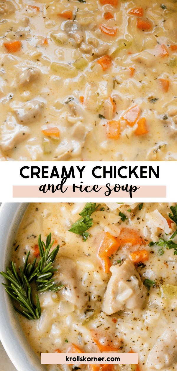Creamy Rice Soup
