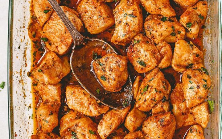 oven baked chicken bites