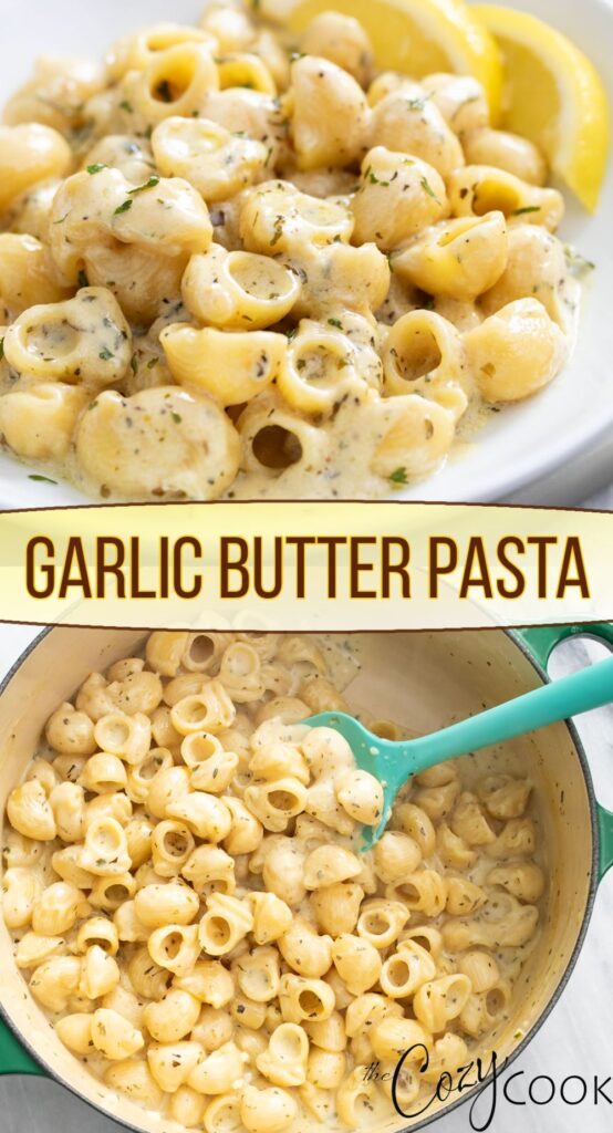 garlic pasta side dish