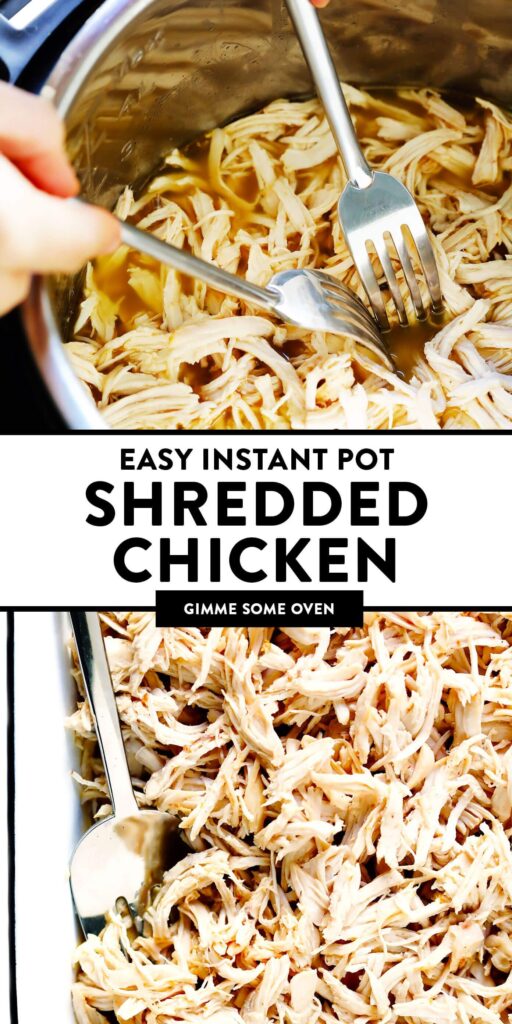 instant pot shredded chicken