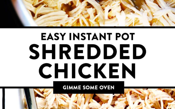 instant pot shredded chicken