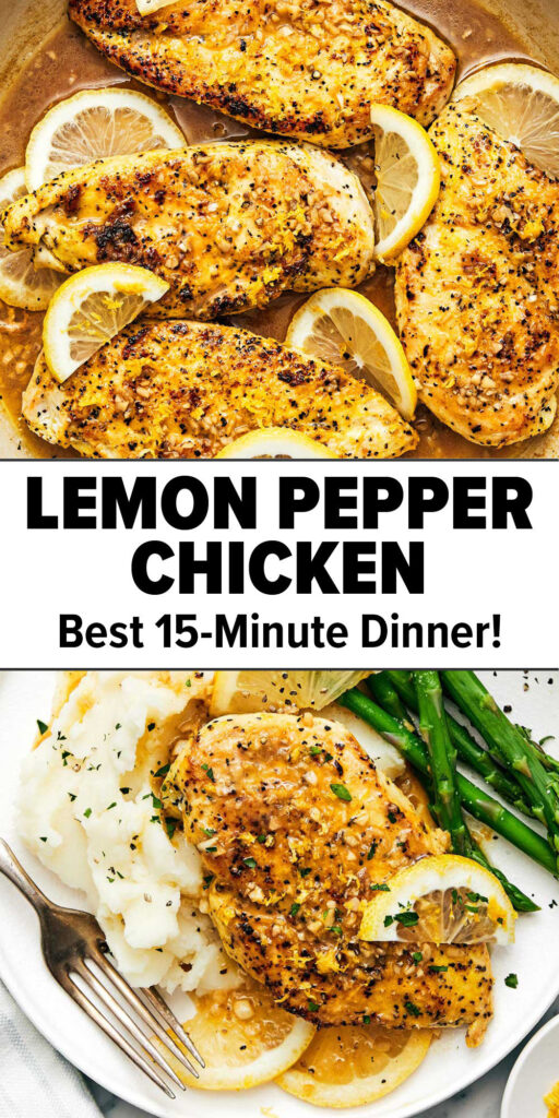healthy lemon pepper chicken