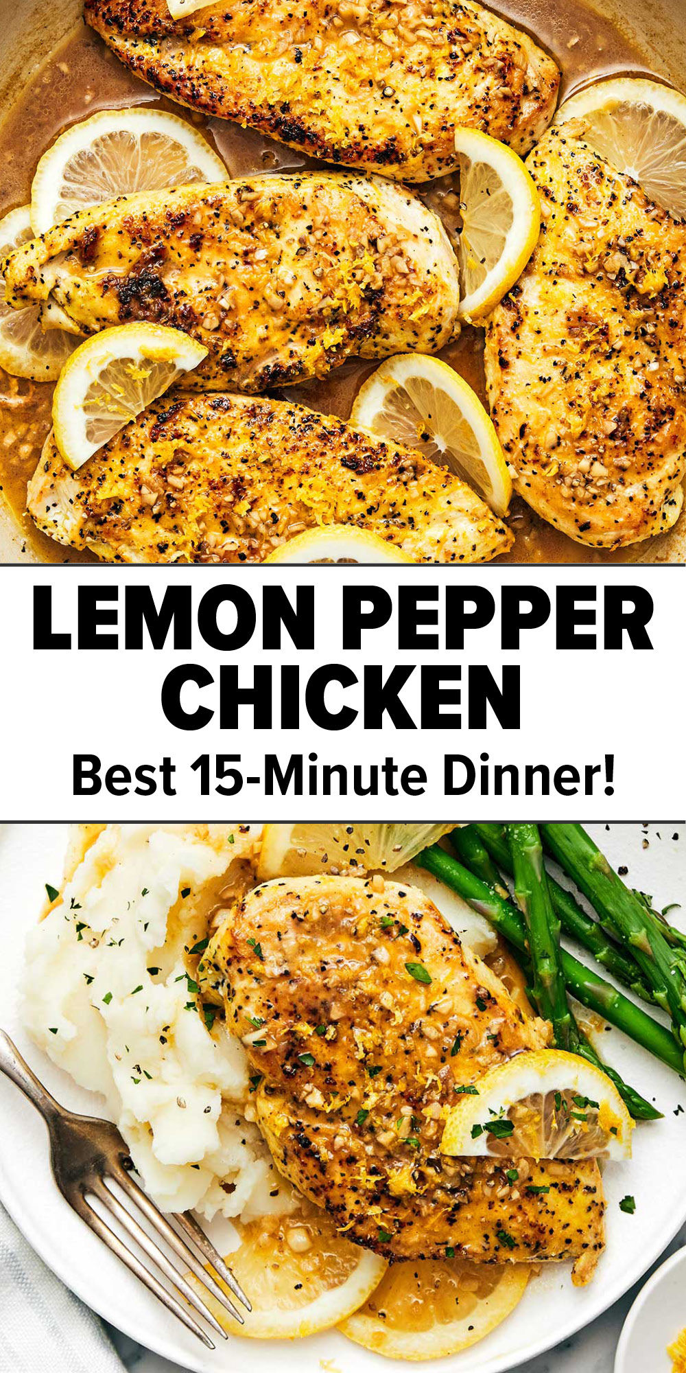 Healthy Lemon Pepper Chicken
