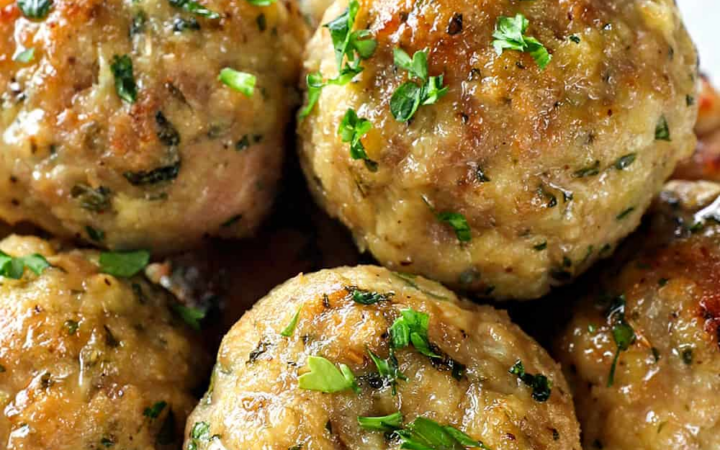healthy turkey meatballs