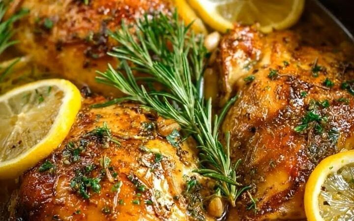 one pan chicken and rice