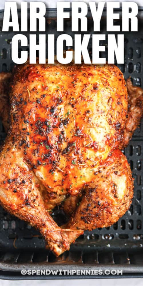 ninja air fryer whole chicken