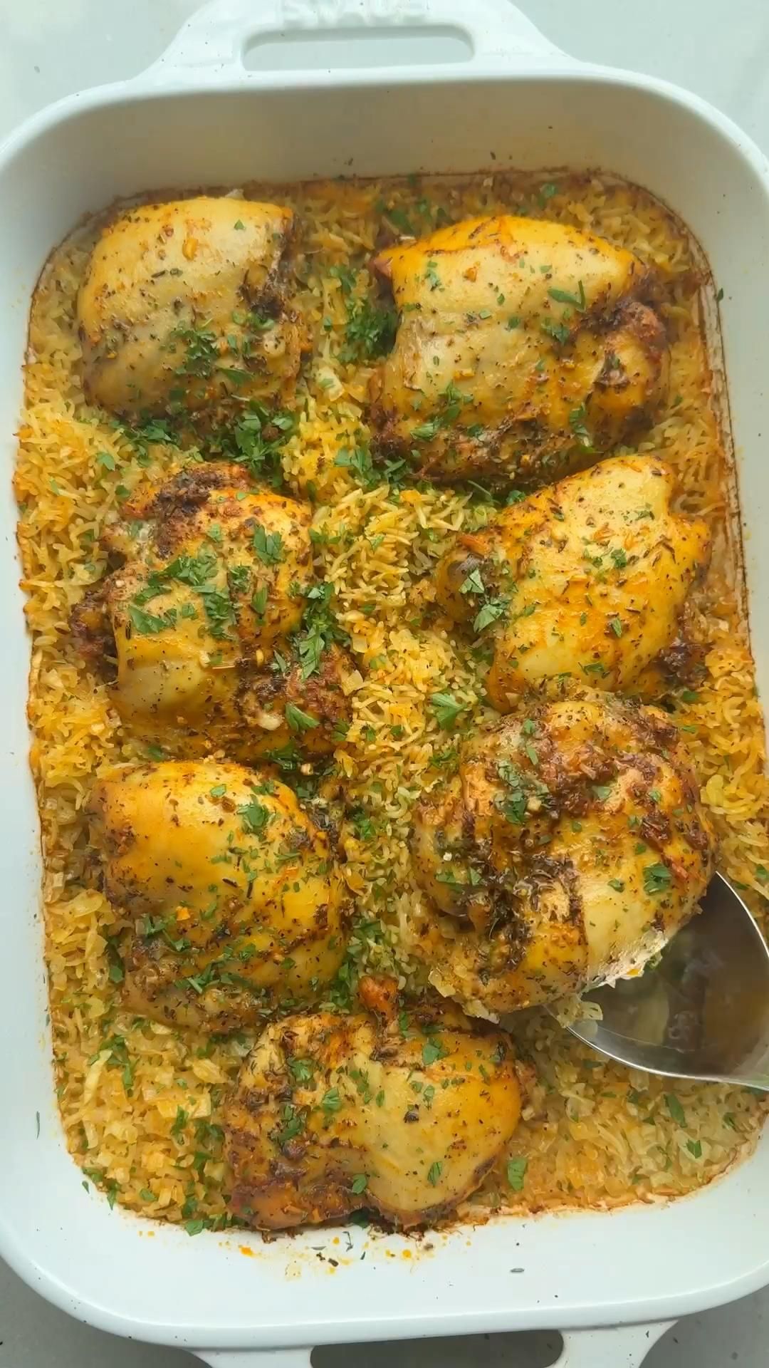 Chicken Thigh And Rice Recipe
