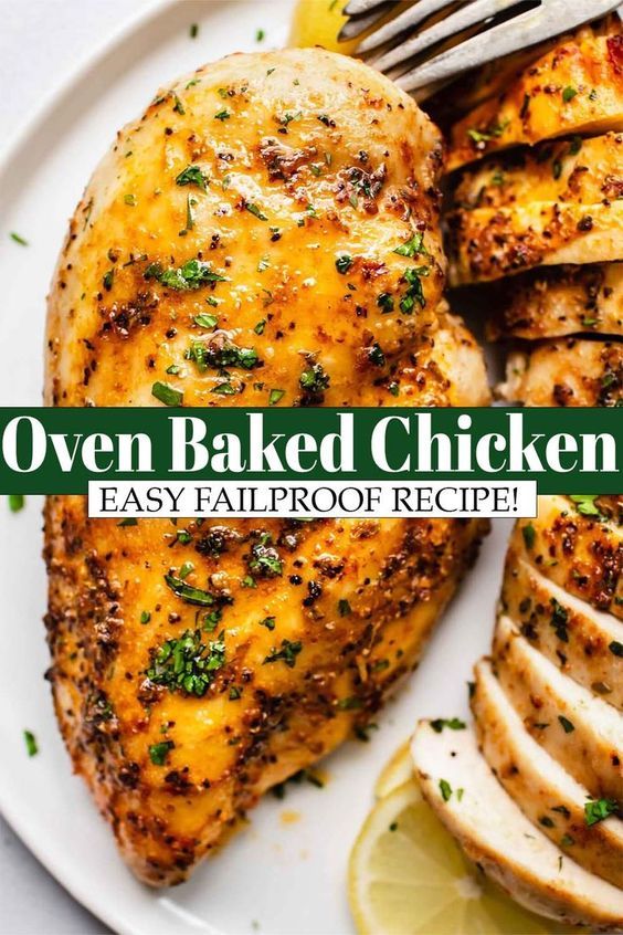 baked chicken breast oven recipe