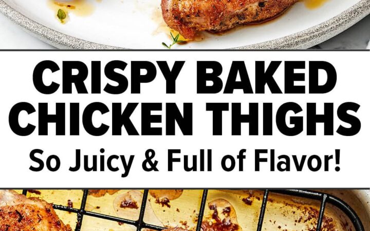 oven baked chicken thighs