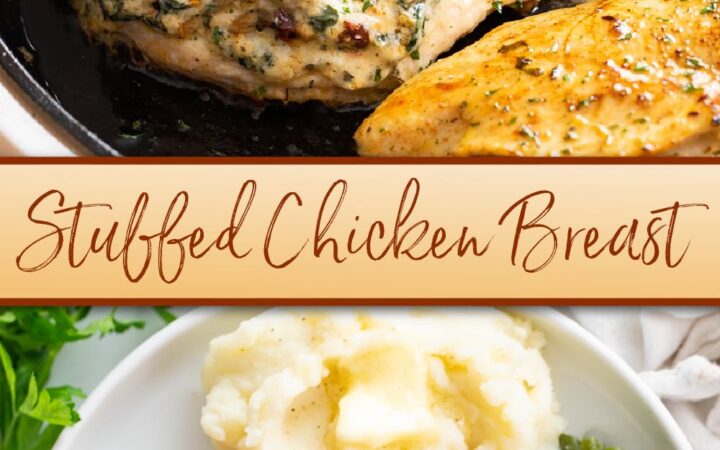 creamy stuffed chicken recipe