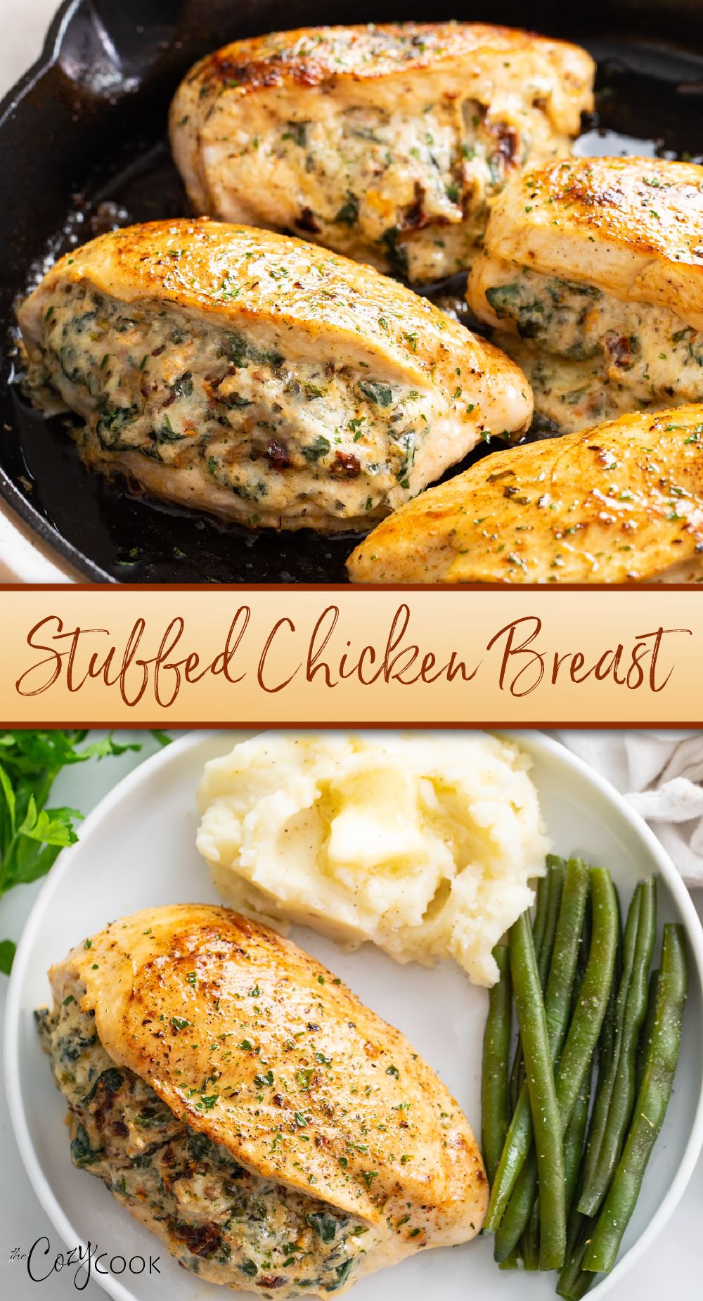Creamy Stuffed Chicken Recipe