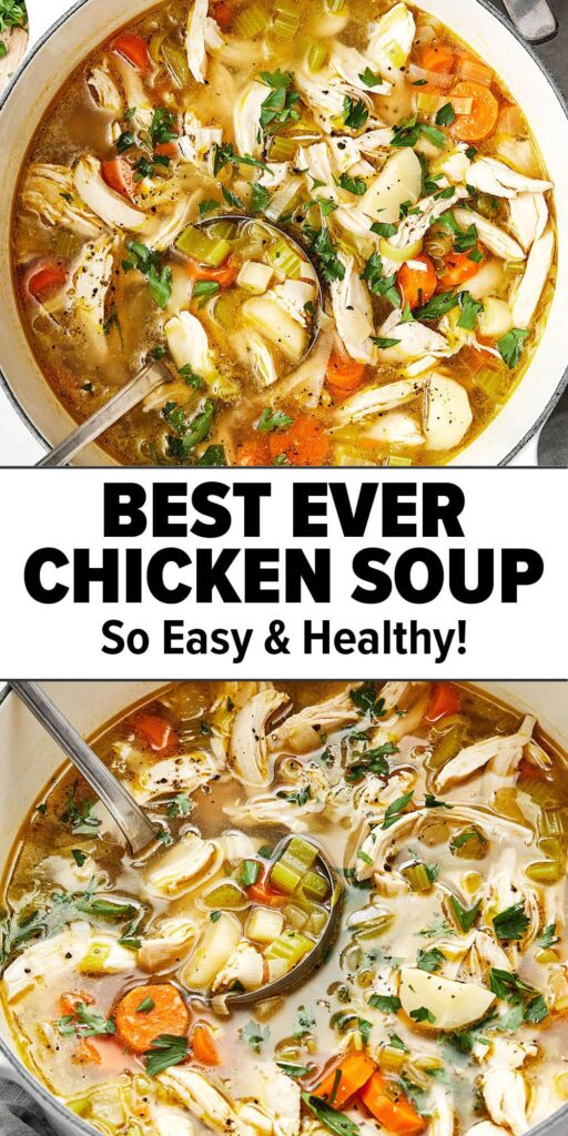healthy chicken soup recipe