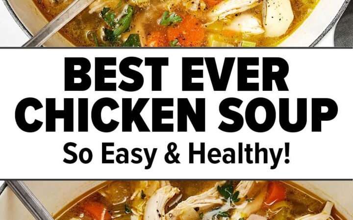 healthy chicken soup recipe