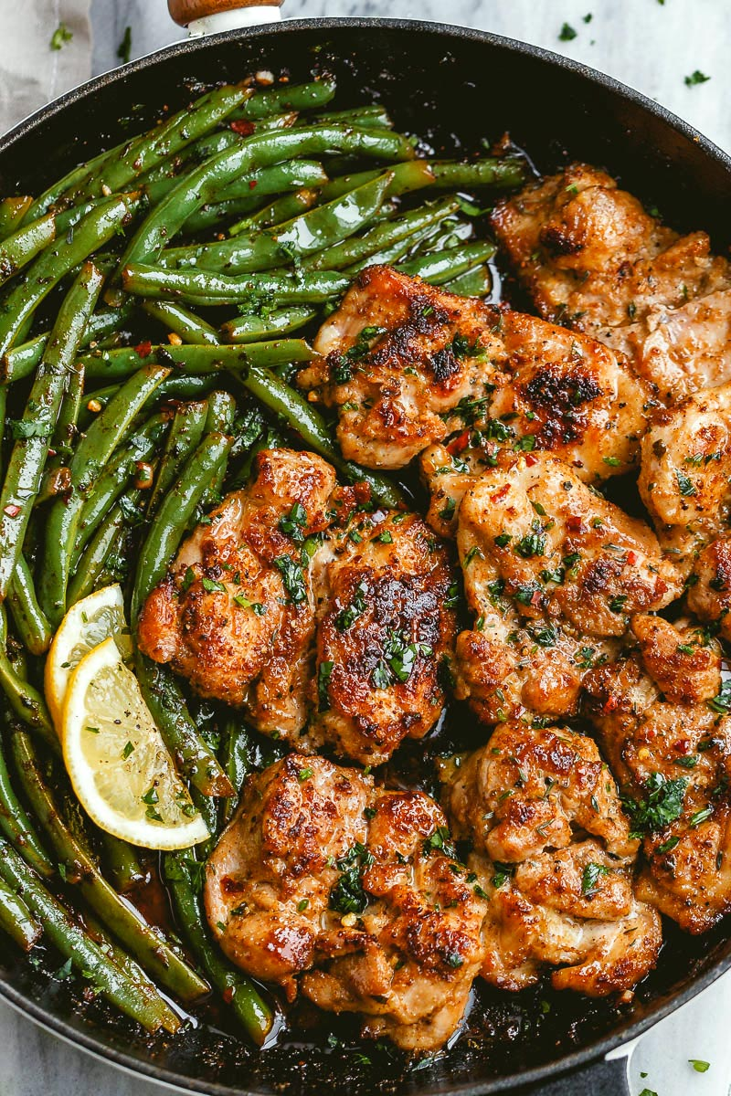 Campfire Green Beans with Smoked Sausage and Potatoes