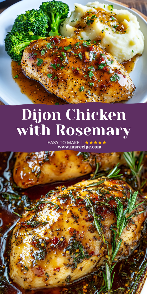 Rosemary Garlic Roasted Chicken and Vegetables