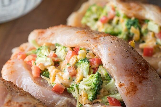 broccoli cheese stuffed chicken