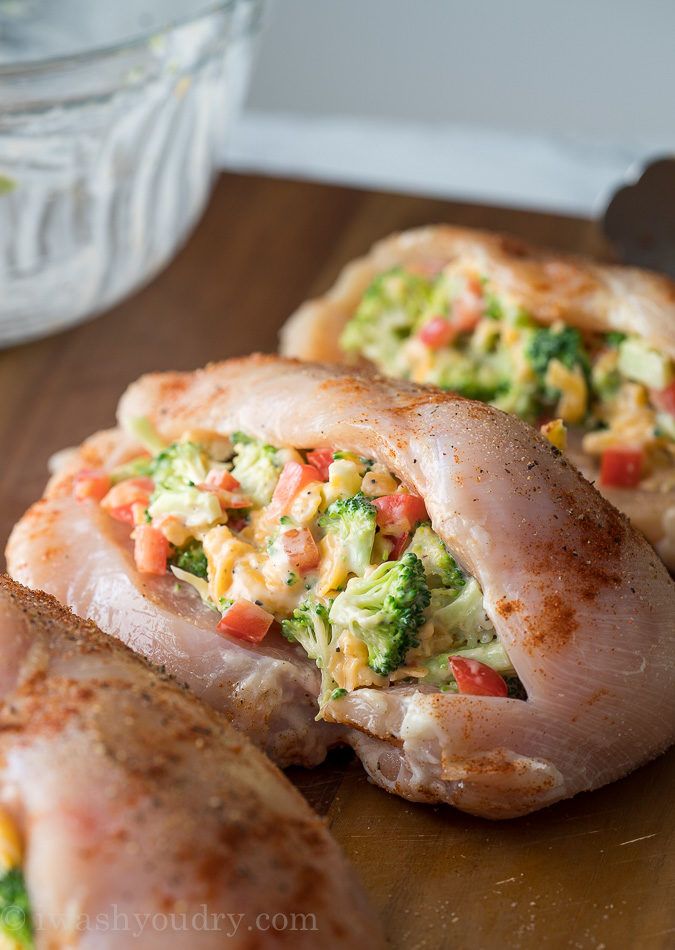 broccoli cheese stuffed chicken