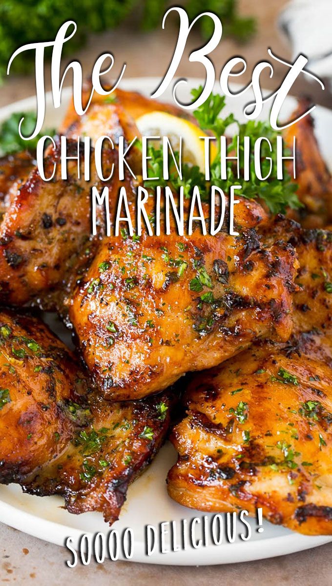 Chicken Thigh Marinade