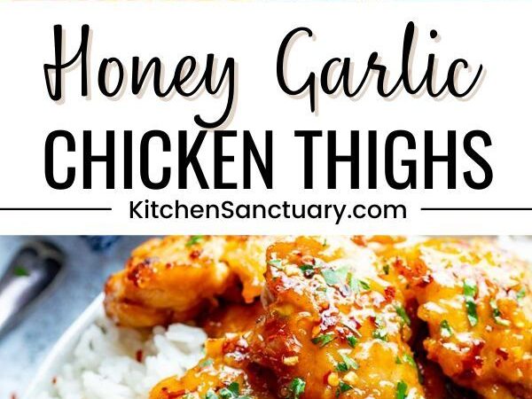 honey garlic chicken thighs