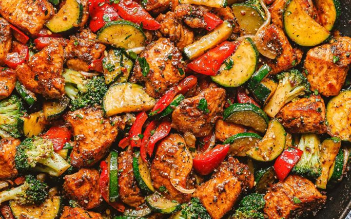 one pot chicken and vegetables