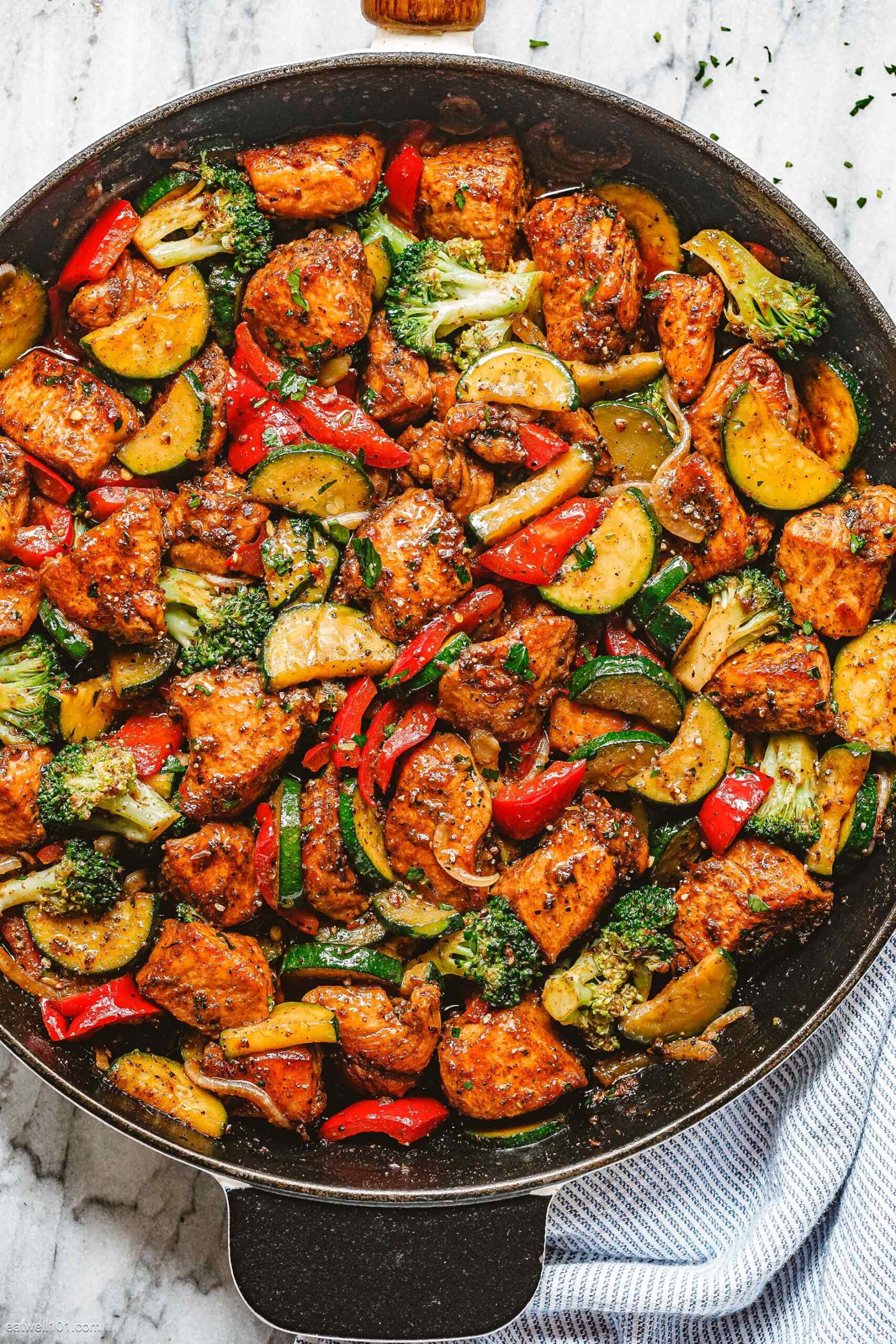 One Pot Chicken Vegetables Recipe – Healthy Chicken Recipe