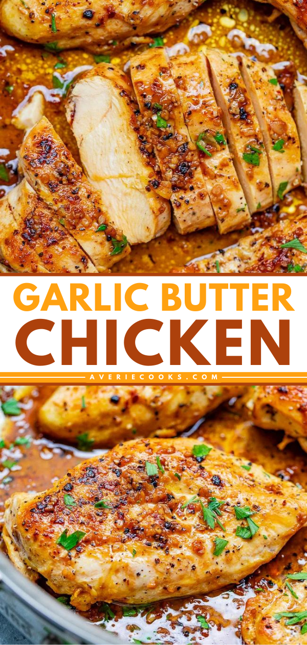 Garlic Butter Chicken | Healthy Dinner Recipes For Two