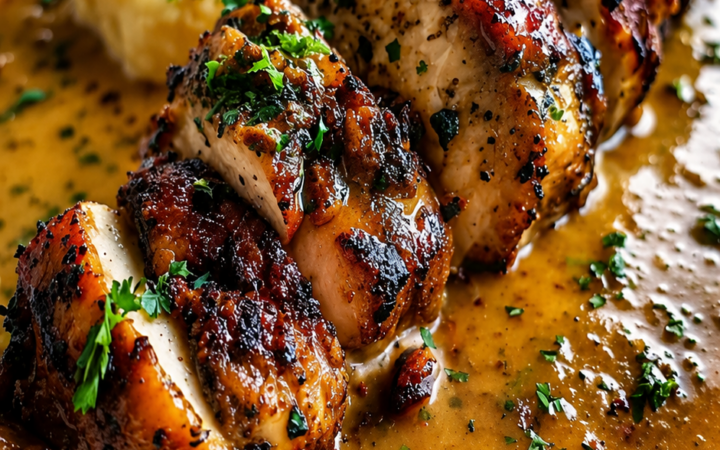 juicy garlic butter chicken breast recipe