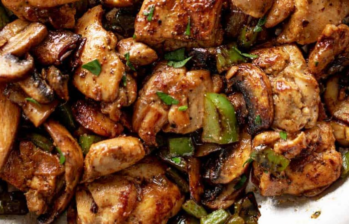 garlic mushroom chicken recipe