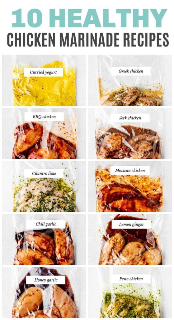 healthy chicken marinade recipes
