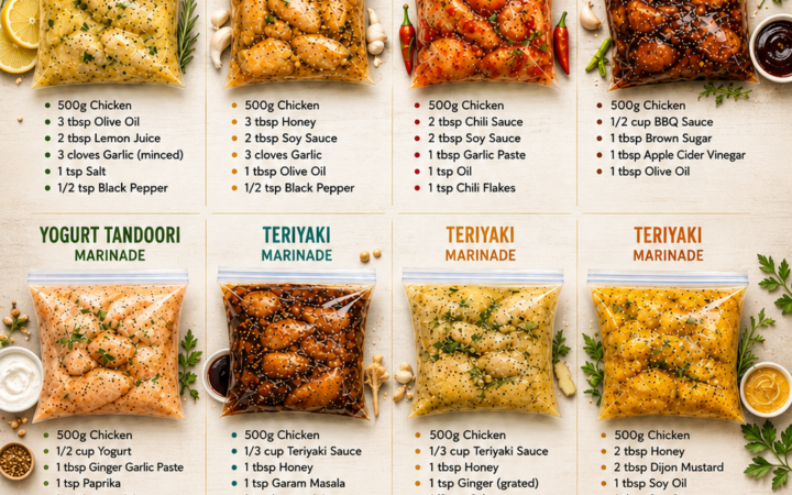 homemade chicken marinades
