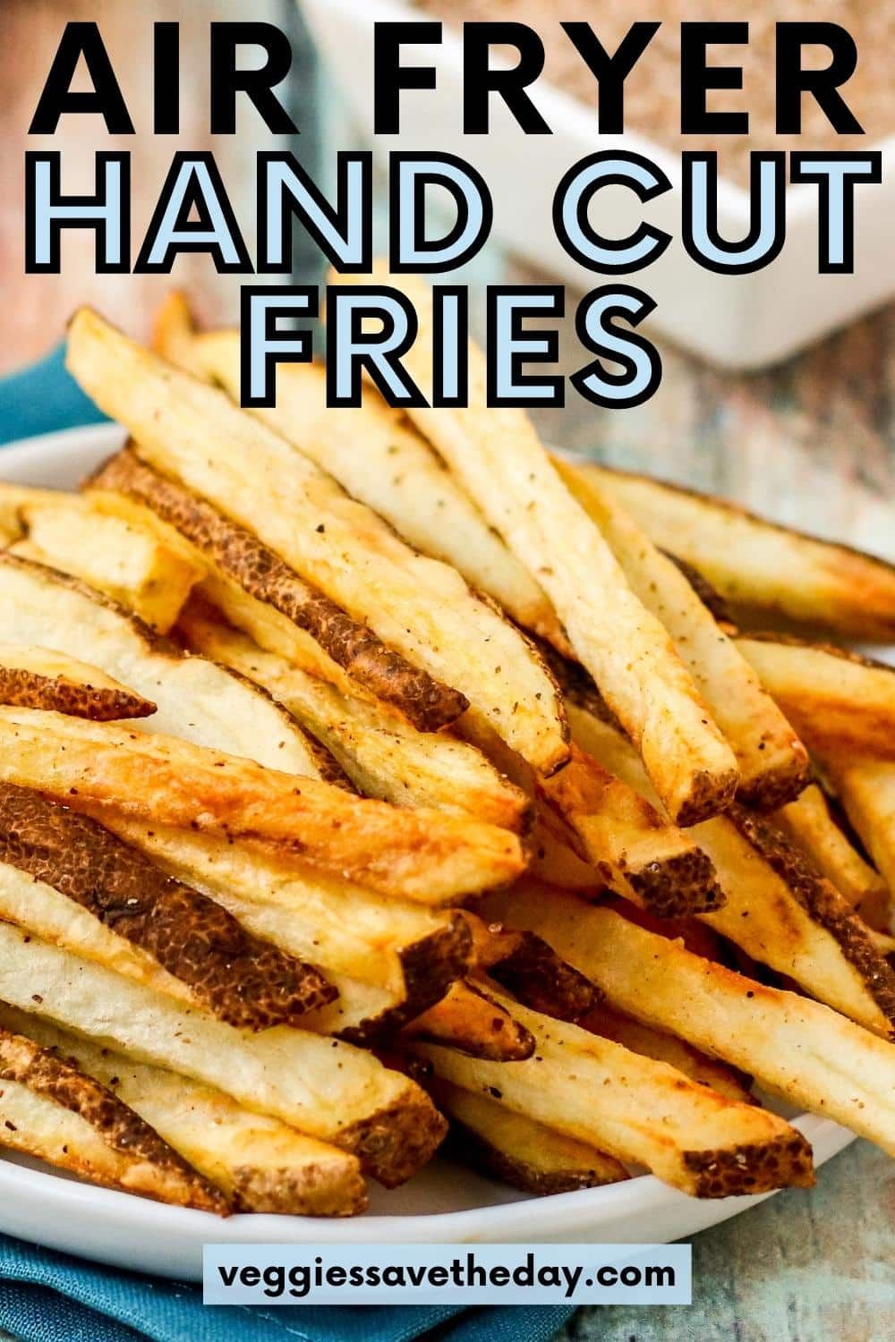 Homemade French Fries In Air Fryer Oven