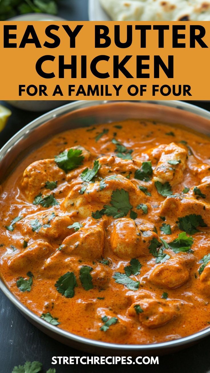 Creamy Butter Chicken (Murgh Makhani)