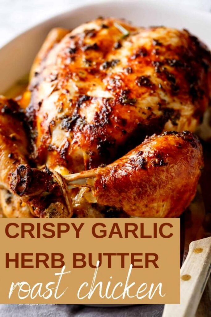 garlic herb roasted chicken