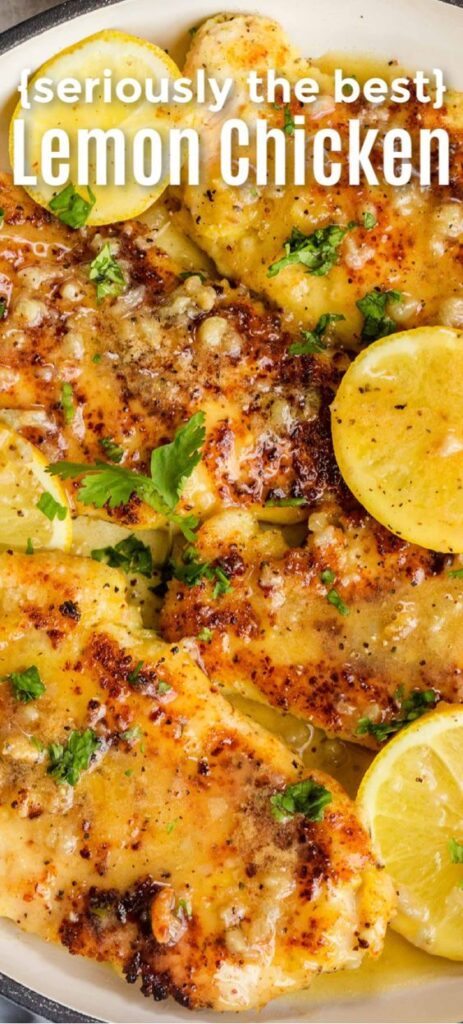 lemon chicken recipe with lemon butter sauce