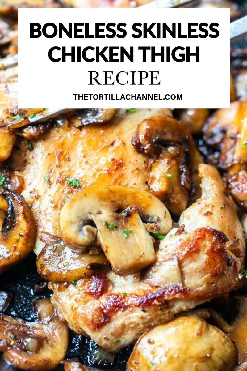 Boneless Skinless Chicken Thigh Recipe