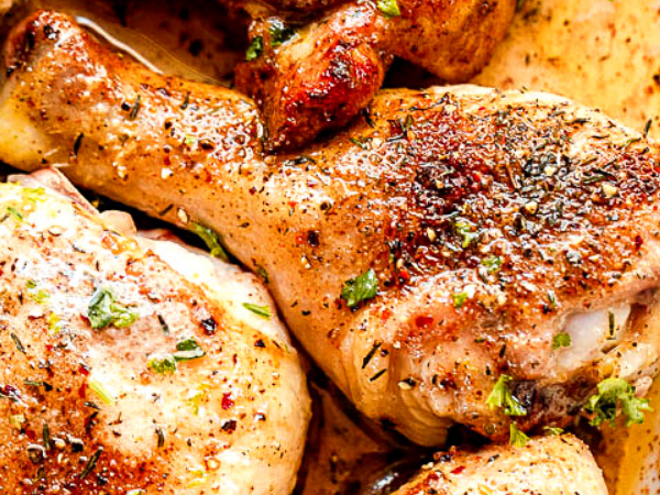 oven baked chicken thighs