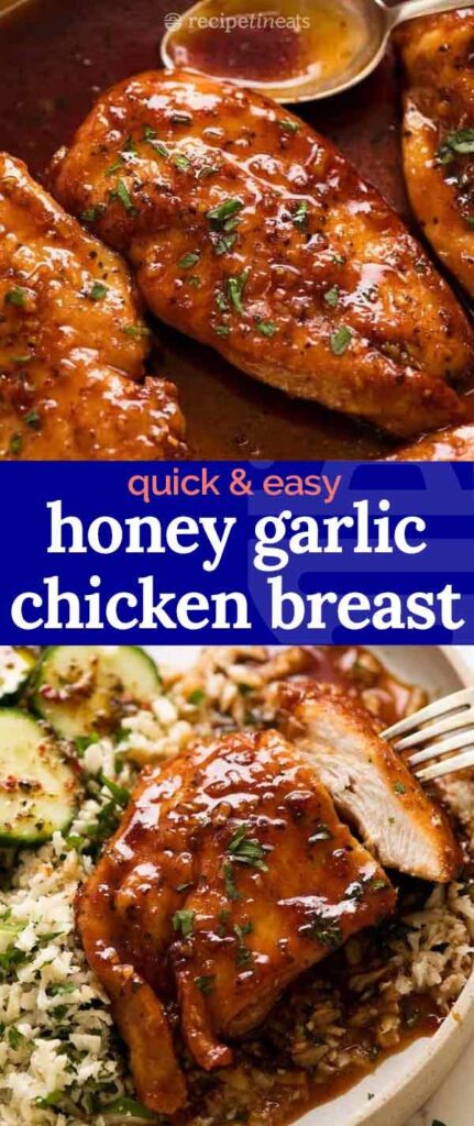honey garlic chicken breast recipe