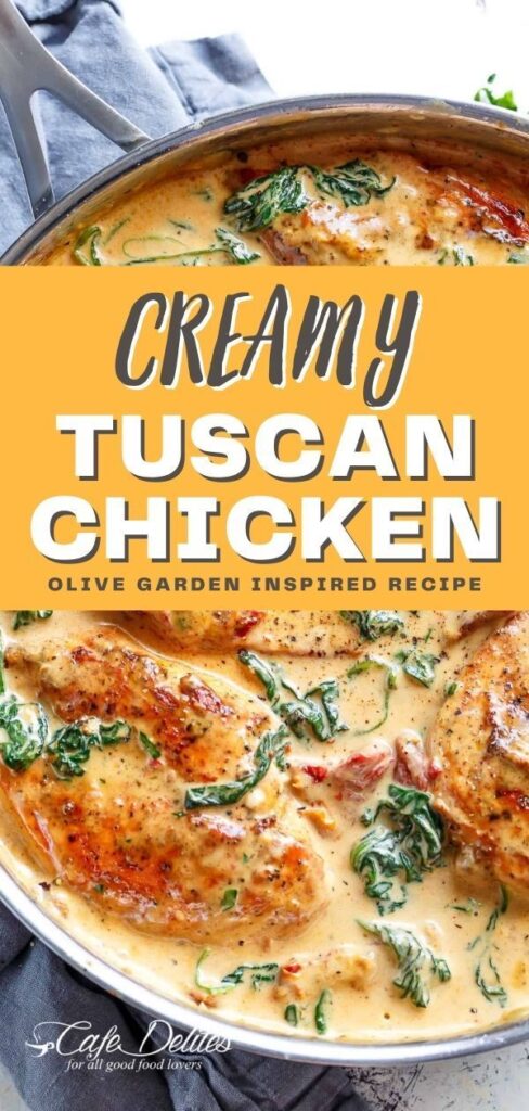 creamy tuscan chicken