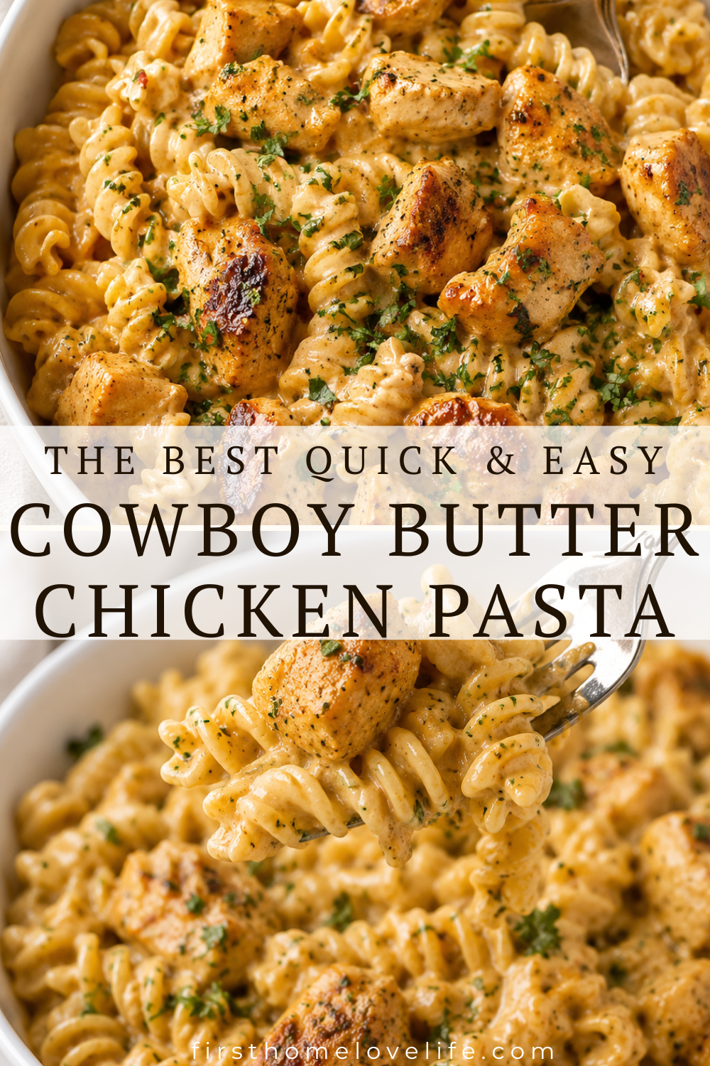 Cowboy Butter Chicken Pasta Recipe (The Creamiest 30-Minute Chicken Dinner!)