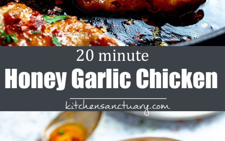 honey garlic chicken recipe