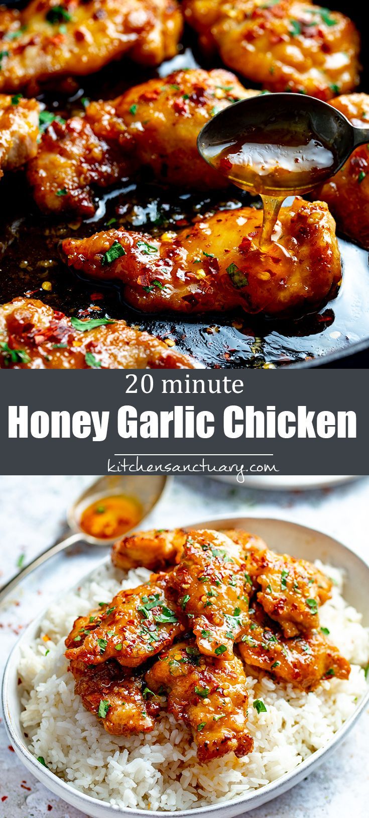 Honey Garlic Chicken