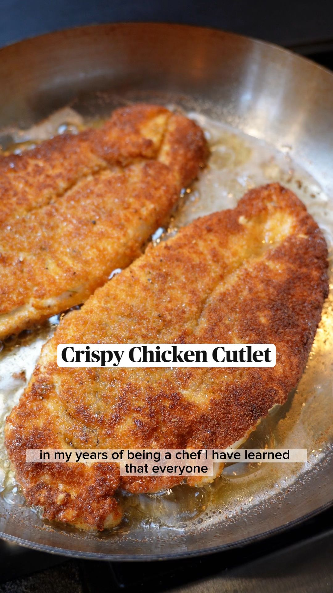 Crispy Chicken Cutlet