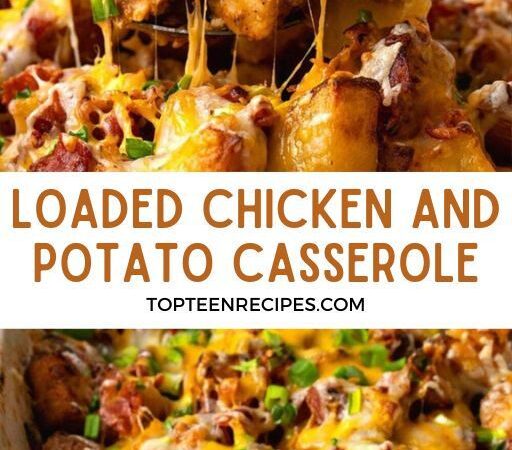 bbq chicken potato casserole