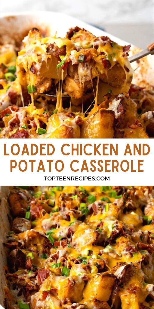 bbq chicken potato casserole