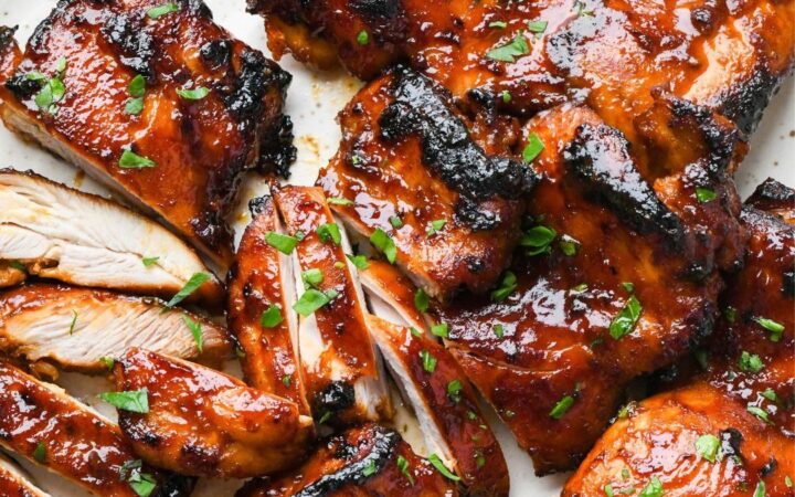 bbq chicken thighs in oven