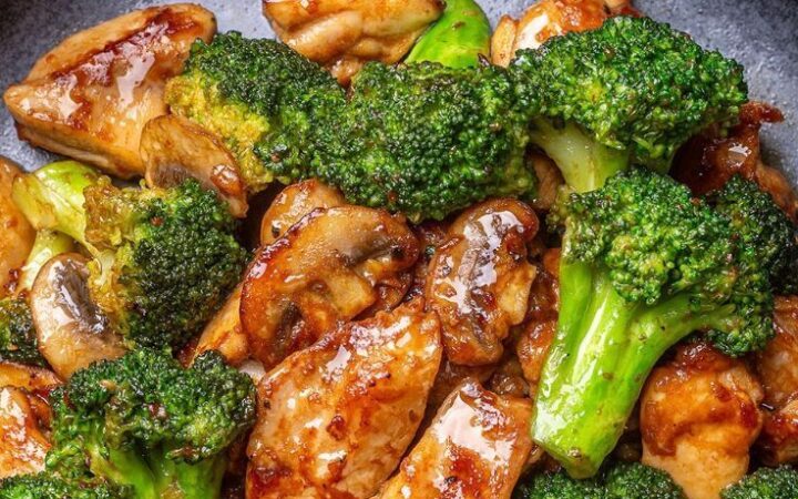 chicken and broccoli stir fry