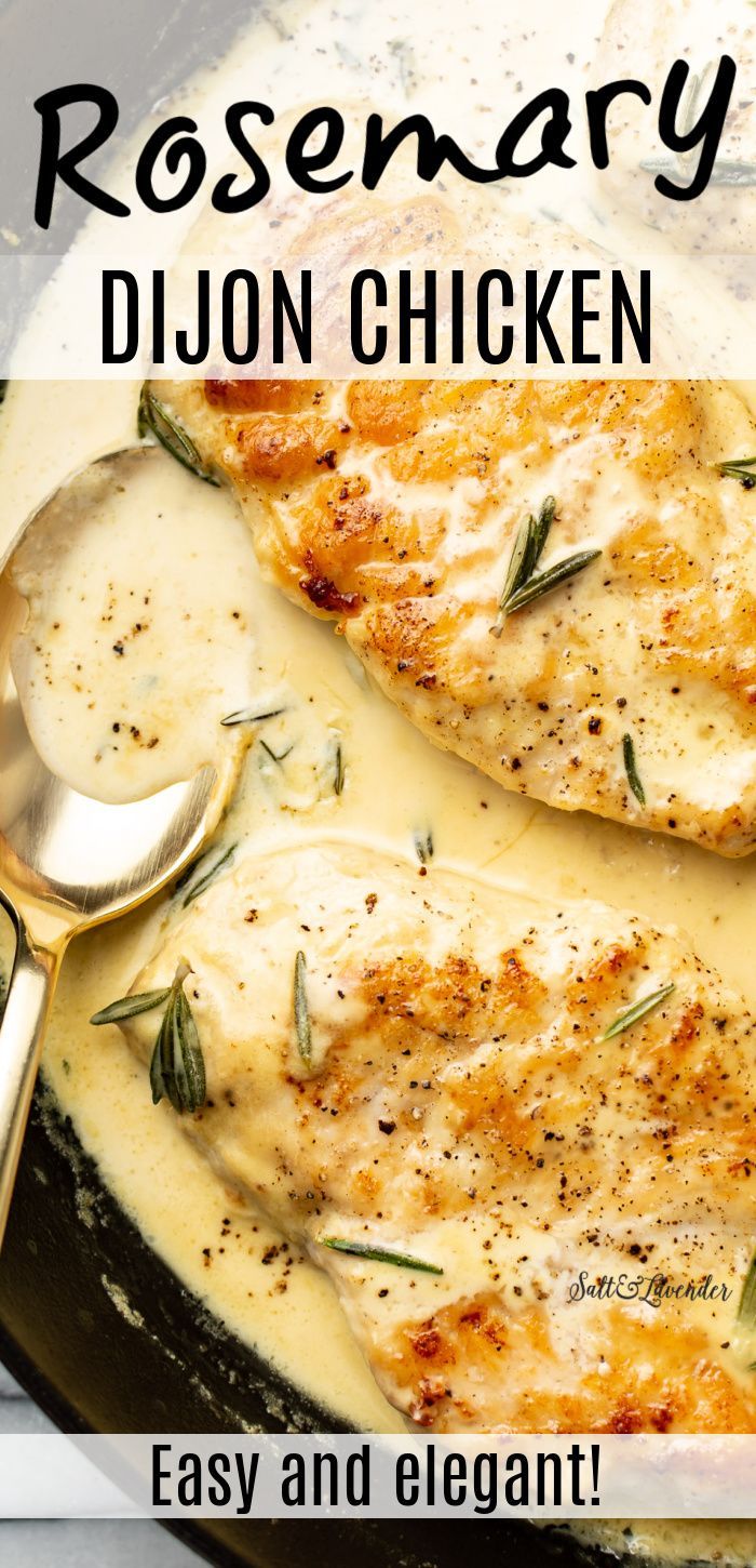 Rosemary Dijon Chicken