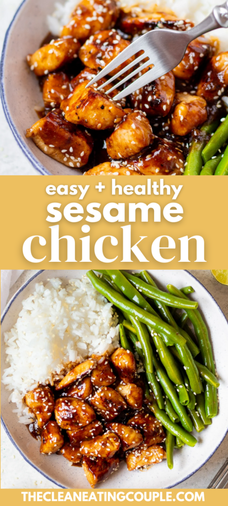 easy healthy sesame chicken recipe